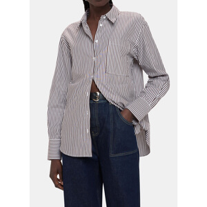 Whistles Stripe Relaxed Fit Shirt